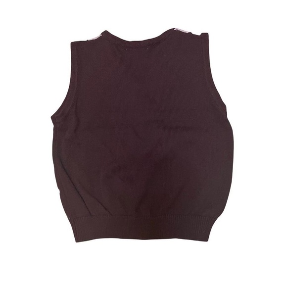 Brandy Melville brown Argyle Sweater - Picture 2 of 2